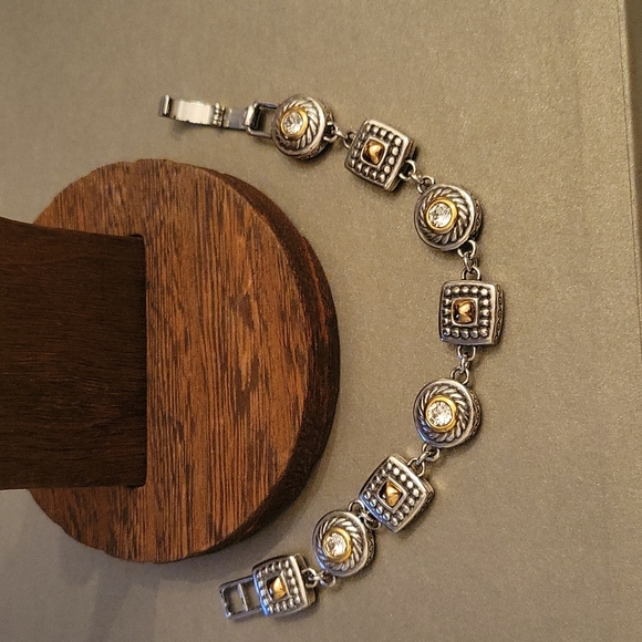 Brighton Bracelet Silver & Gold Plated reversible - Picture 4 of 8